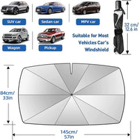 Car Windshield Sun Shade Umbrella