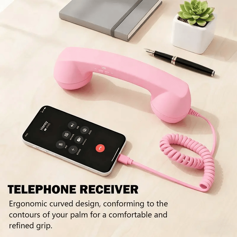 🎄Christmas Sale📞Retro Phone Handset - For iphone Type C & Android Type C
