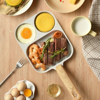 4-in-1 Nonstick Frying Pan: Ideal for Eggs, Bacon, and Burgers