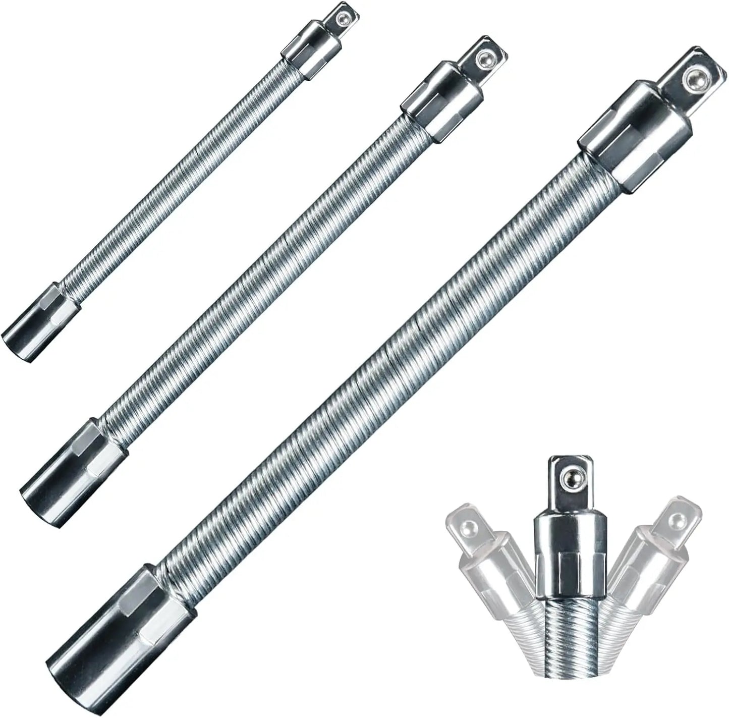 ZAHO™ Flexible Socket Extension Bar Set