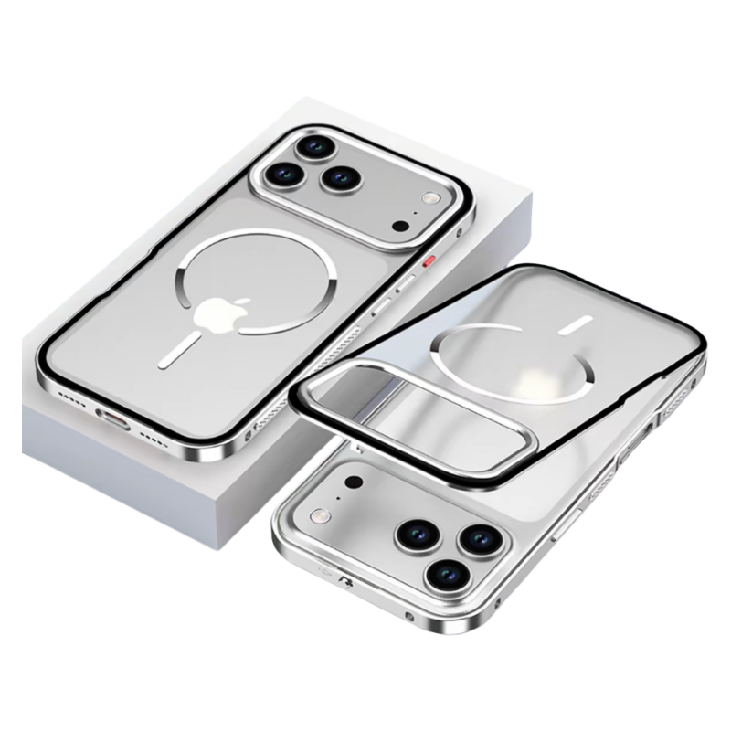 ZAHO | iPhone 17 Series Metal Frame Frosted Magnetic Phone Case