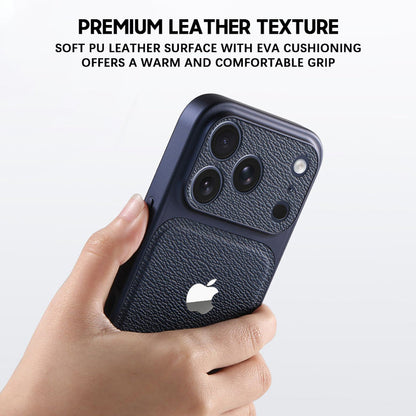 iPhone leren hoes met textuur