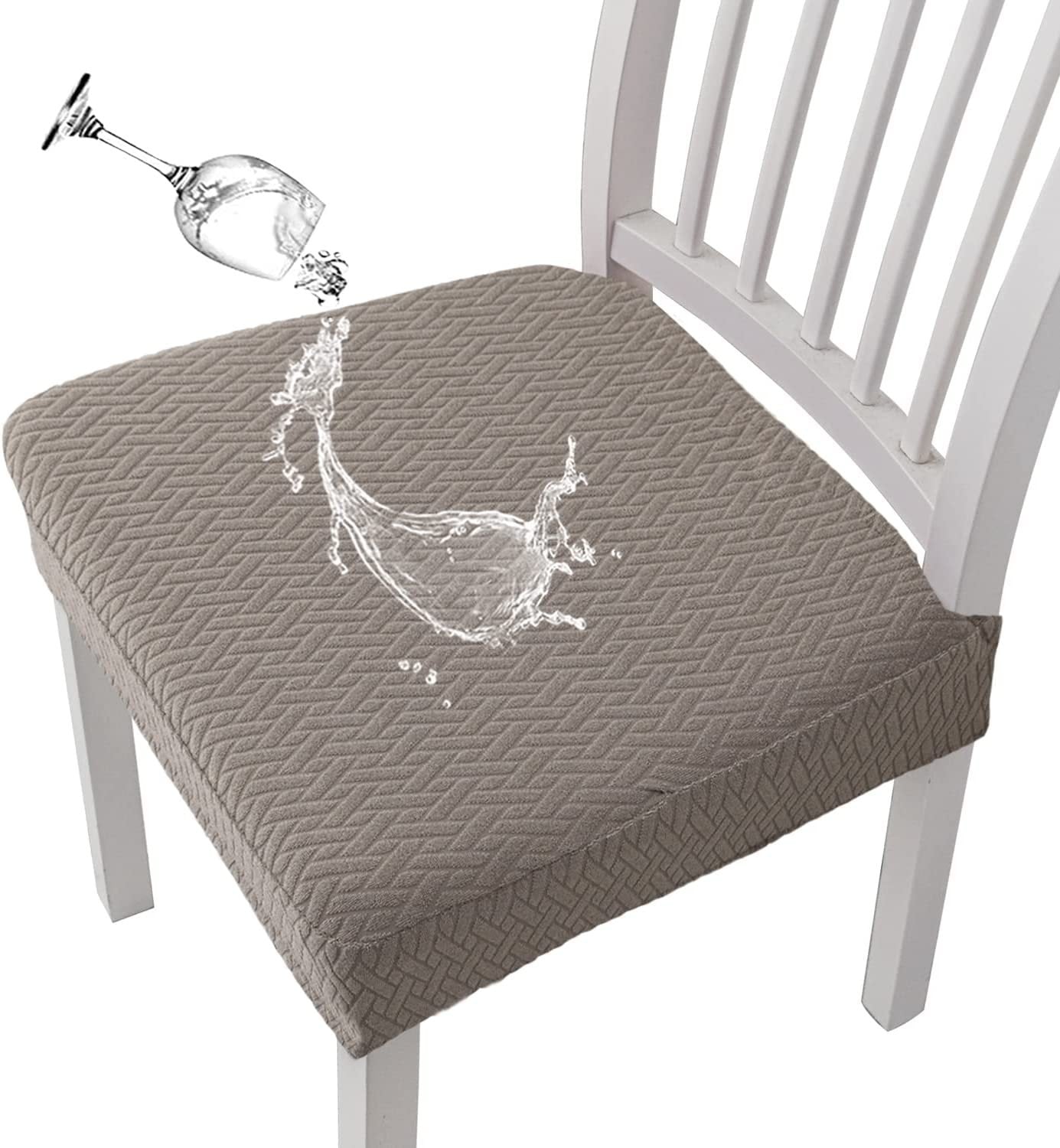 Waterproof Jacquard Chair Covers! Durable, Stylish & Easy-Clean
