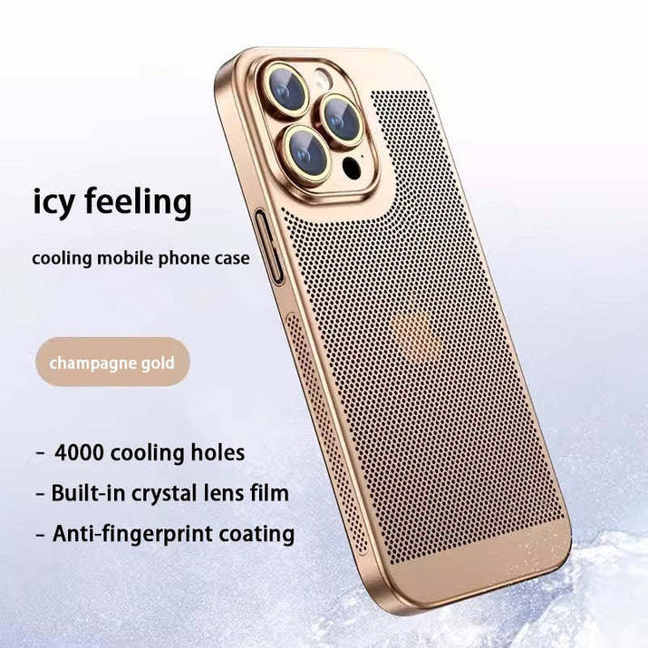 Electroplating Magnetic Heat Dissipation Phone Case