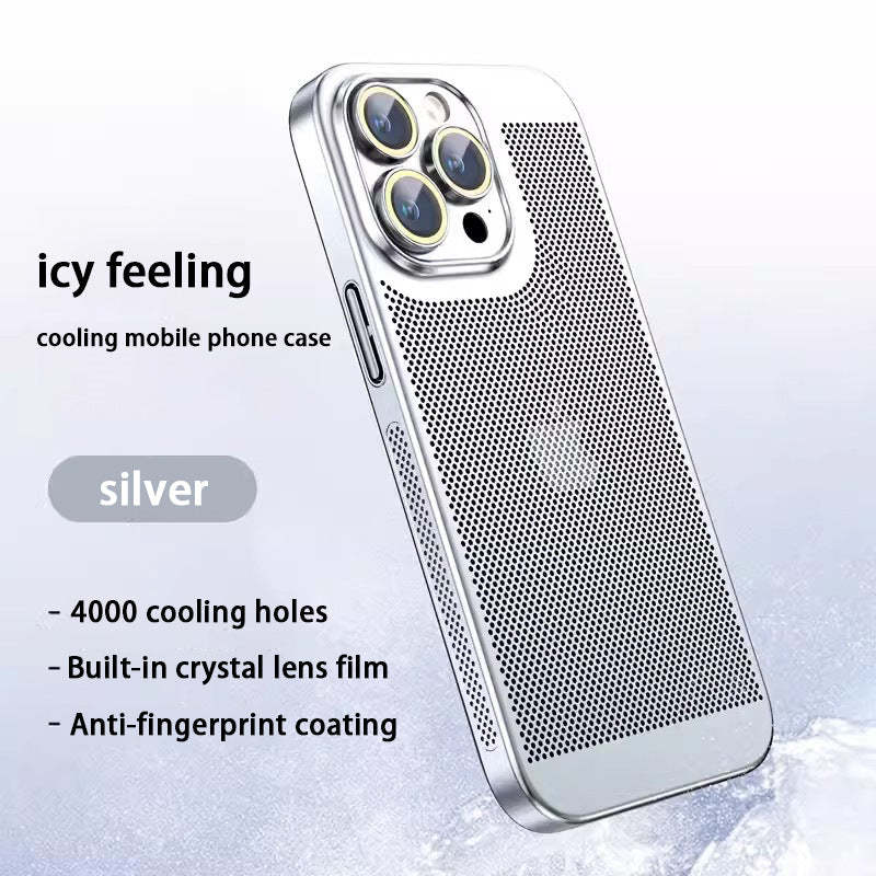 Electroplating Magnetic Heat Dissipation Phone Case