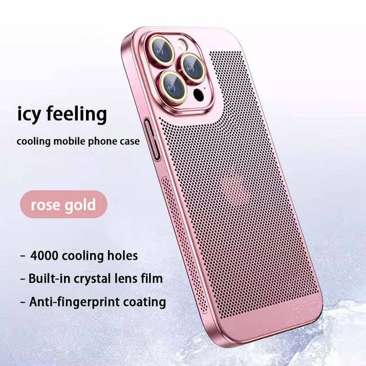 Electroplating Magnetic Heat Dissipation Phone Case