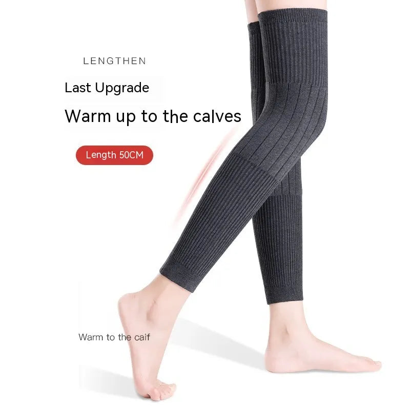 Kasjmier kniebeschermer warm gewricht koudbestendig