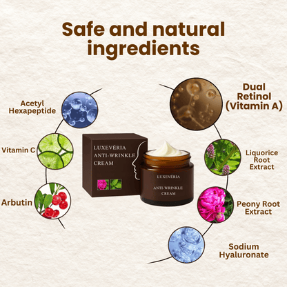 Luxevéria l Entfernt 98 % der Falten und lässt Sie in nur 7 Tagen 15 Jahre jünger aussehen!