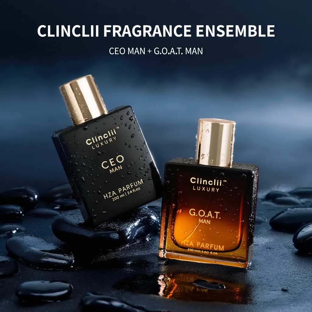 Gentlemen’s Fragrance Set with CEO MAN Perfume & G.O.A.T MAN Aroma
