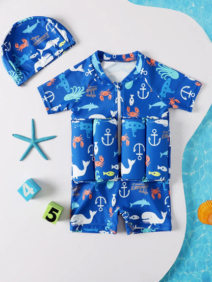 Kids Detachable Float Swimsuit