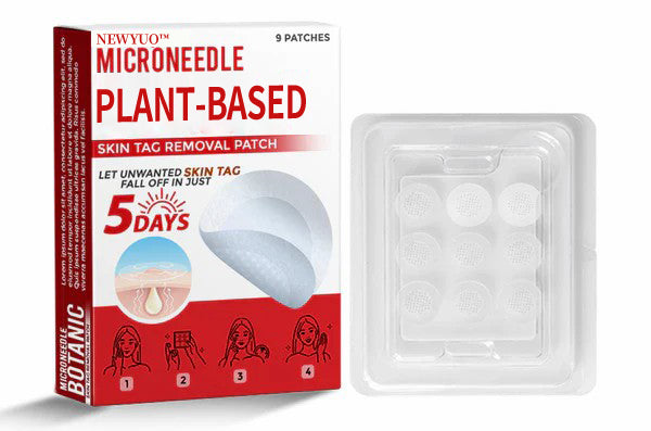 MicroNeedle Plant-based Skin Tag Removal Patch 🇺🇸