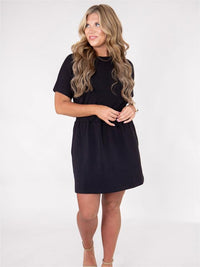 AirEssentials Cinched T-Shirt Dress (BUY 2 FREE SHIPPING)