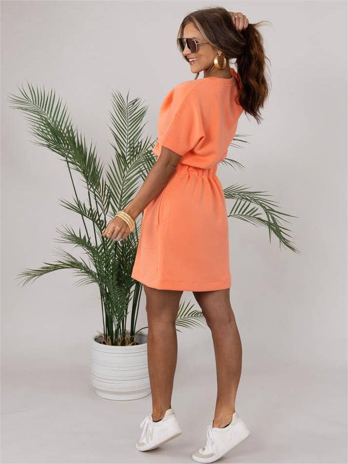 AirEssentials Cinched T-Shirt Dress (BUY 2 FREE SHIPPING)