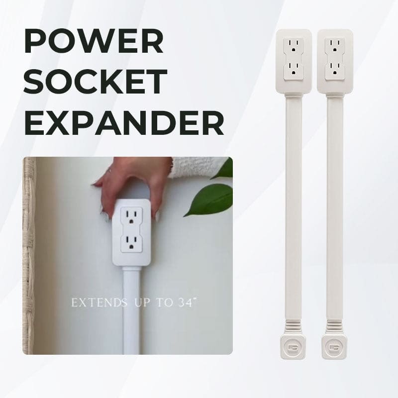 Power socket swivel extender (With USB port)