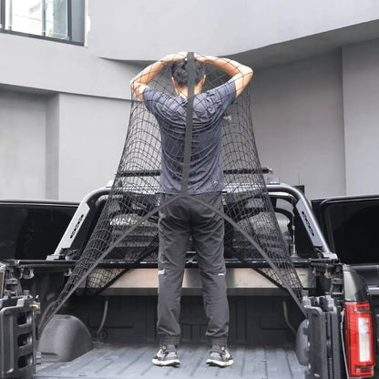 Double Layer Highly Elastic Truck Bed Net