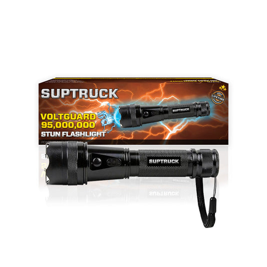 ZAHO™ VoltGuard X95 Tactical Stun Flashlight ⚡ Light in Dark, Power in Danger