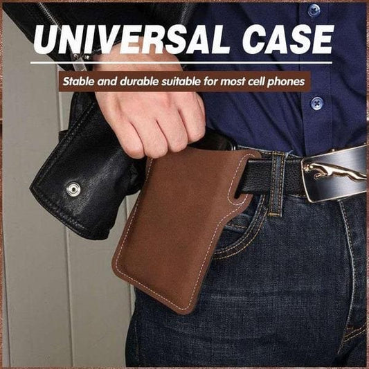Universal Leather Case Waist - Suitable for all phones