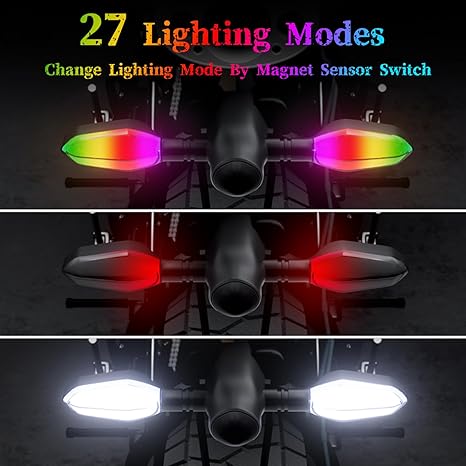 LED Turn Signal Lights Projector for Motorcycle