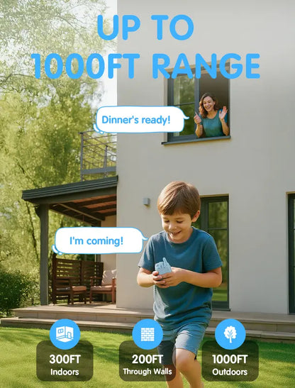 Dziecięce wideotelefony dwukierunkowe (zestaw 2 sztuk)