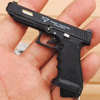 1:3 Alloy Hand Gun Model Metal Keychain
