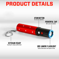 💄 Lipstick Stun Gun with Flashlight