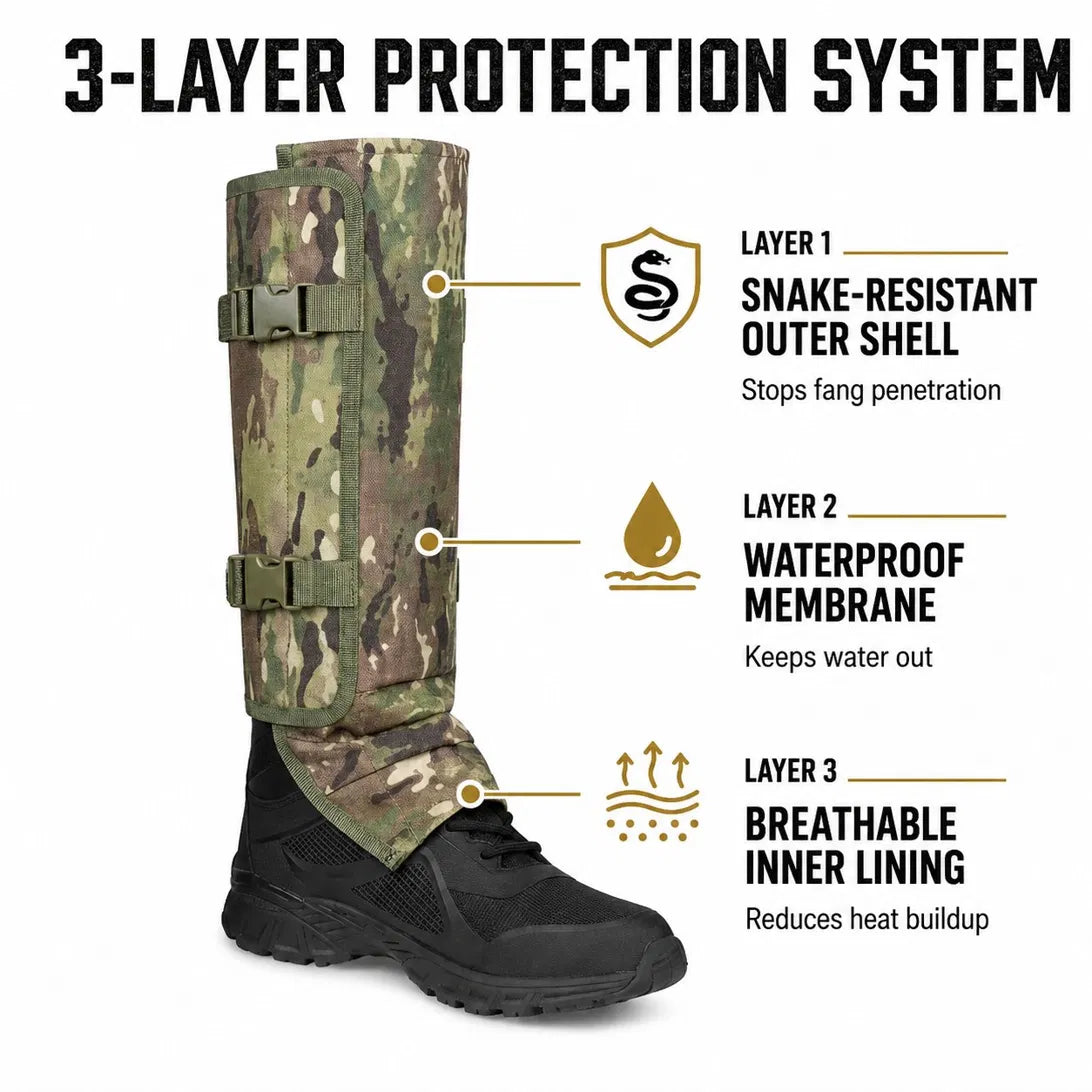 ZAHO™ Tactical Snake Gaiters