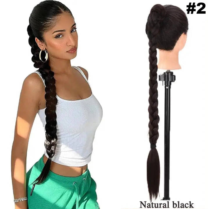 winter hair braid Extension
