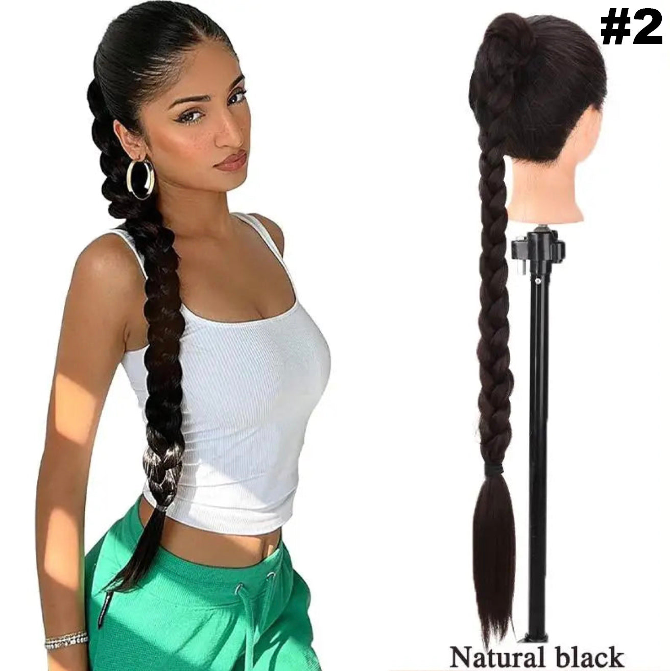 winter hair braid Extension