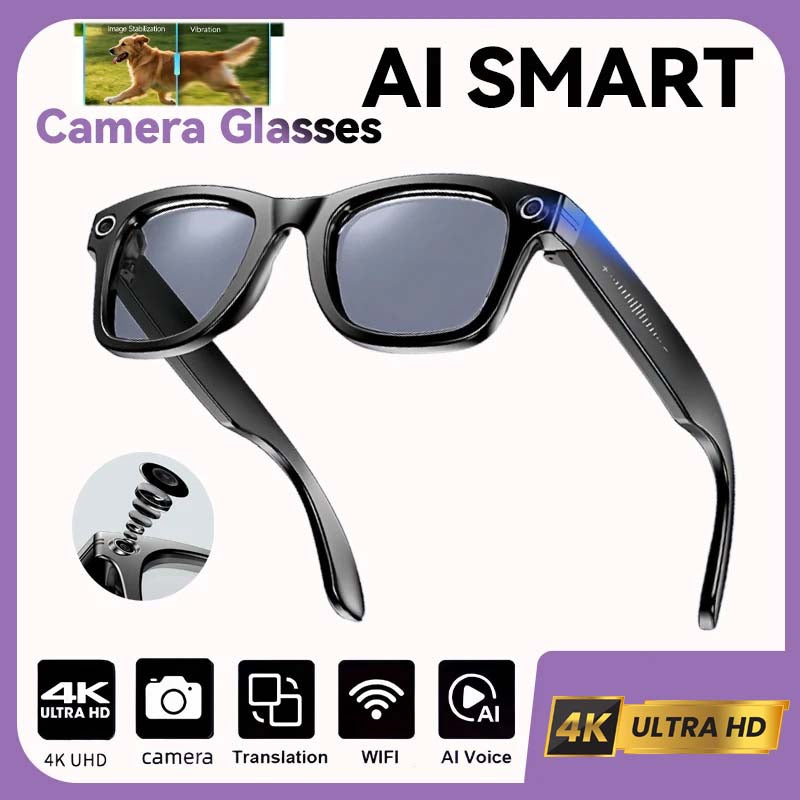 Zaho AI Slimme Zonnebril 4K