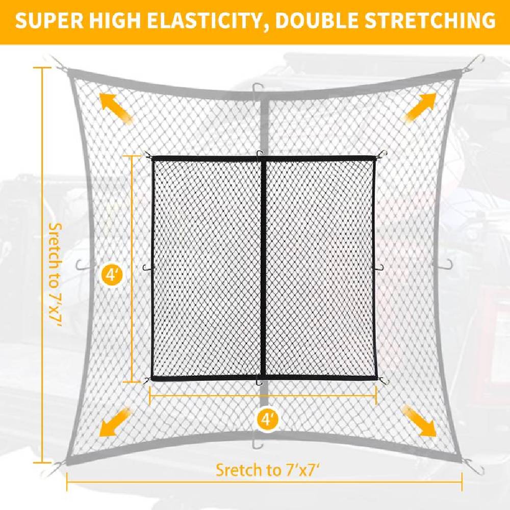 Highly Elastic Truck Bed Net
