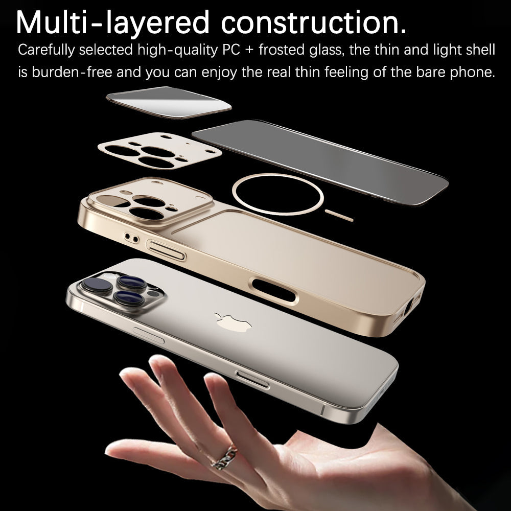 iPhone Frosted Glass MagSafe Case