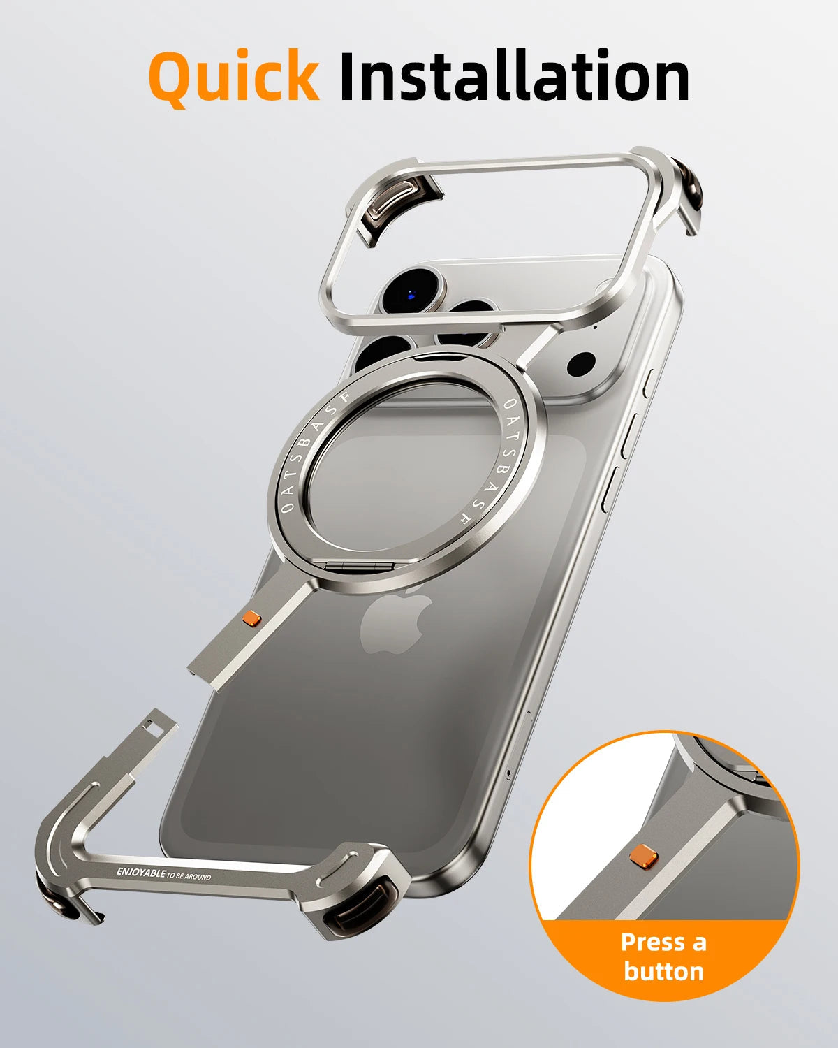 Luxury Metal Ultra-thin Case for iPhone 17 Series