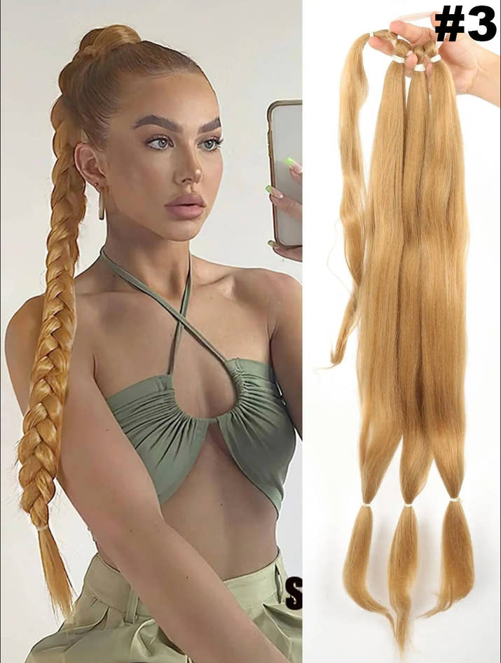 winter hair braid Extension