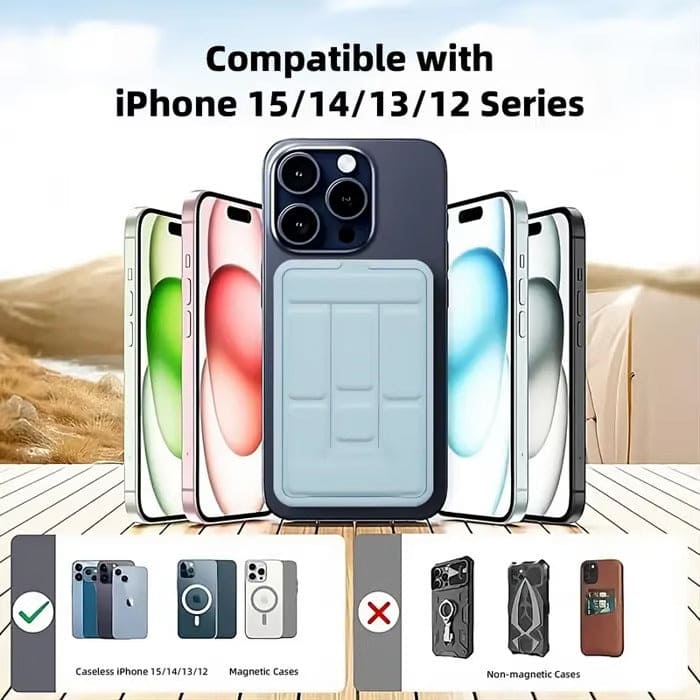 Super Fast Wireless Magnetic Power Bank (10000 mAh)