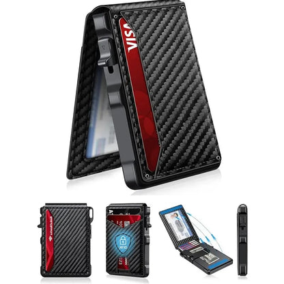 Men's RFID Slim Leather Wallet