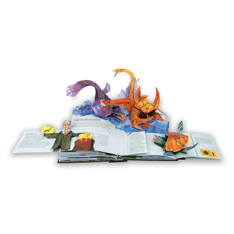 3D Encyclopedia Prehistorica Series - Dinosaurs + Sharks & Sea Monsters — Pop-Up Book