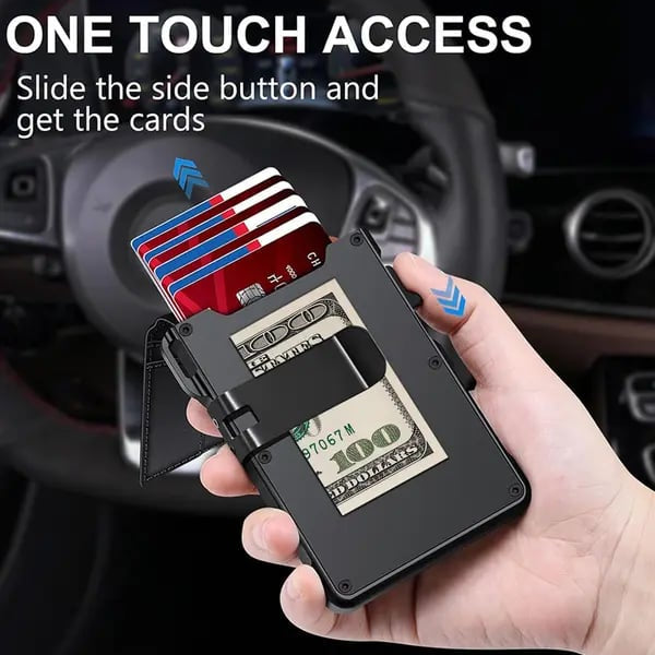 Men's RFID Slim Leather Wallet