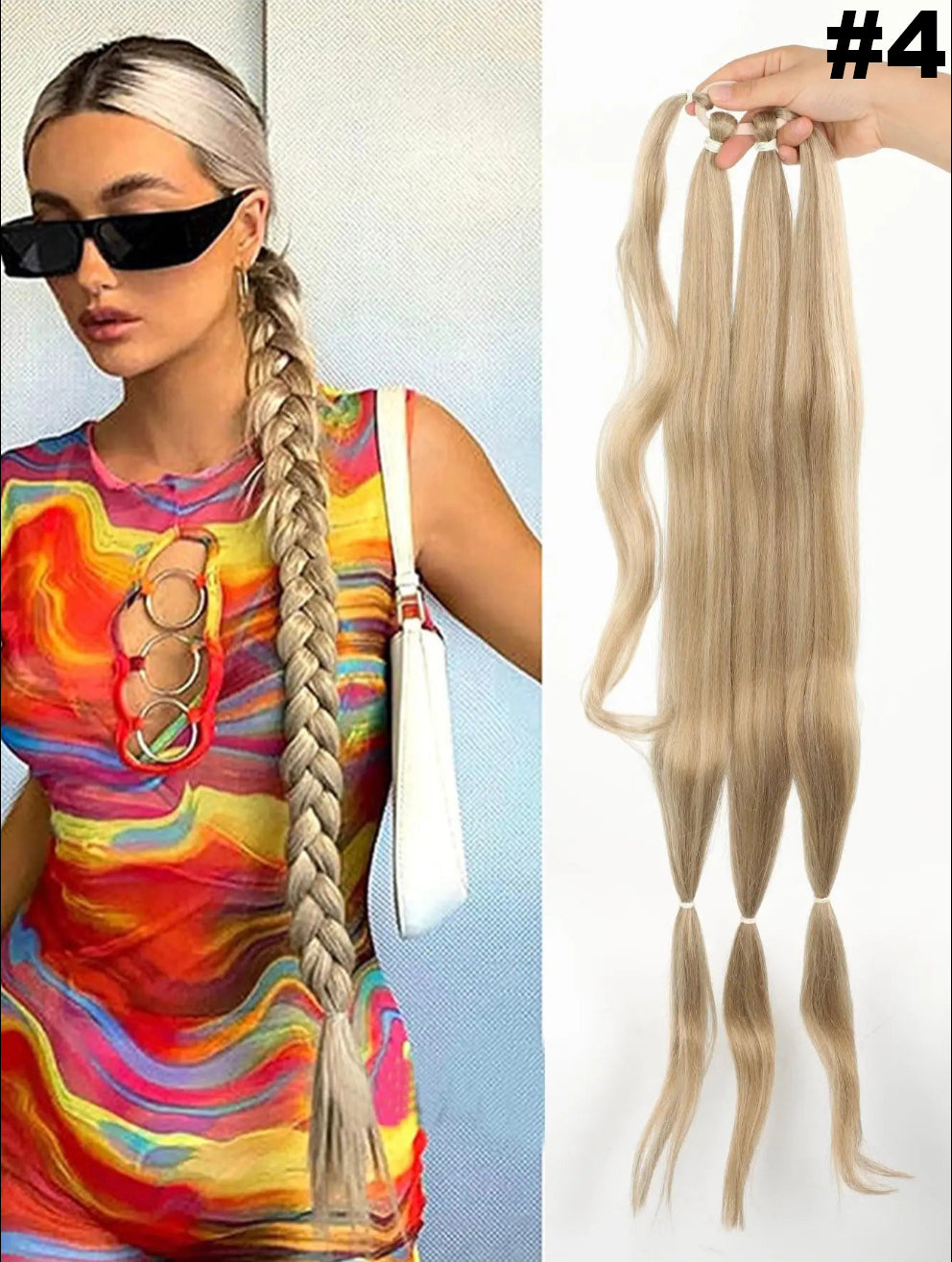 winter hair braid Extension