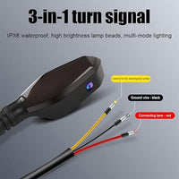 LED Turn Signal Lights Projector for Motorcycle