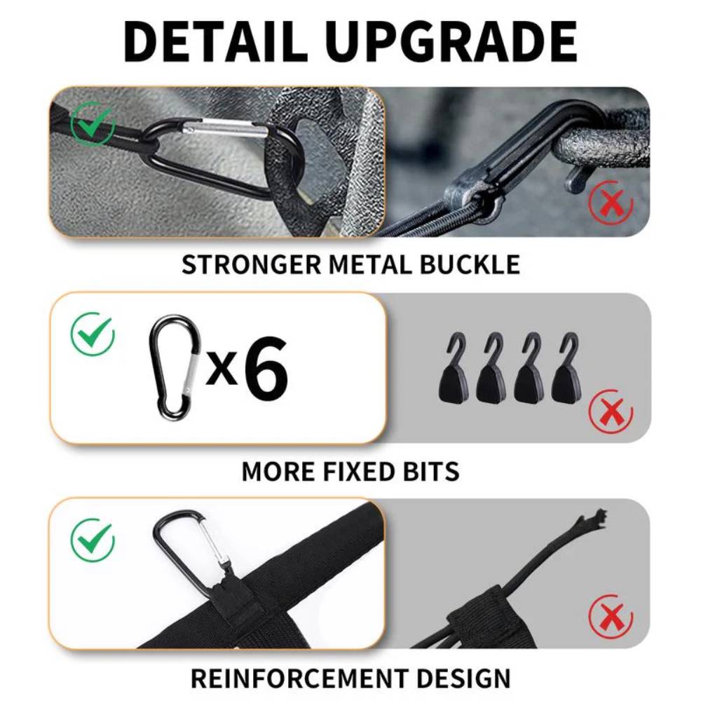 Highly Elastic Truck Bed Net