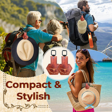 "Embrace Adventure Without Worrying About Your Hat!"