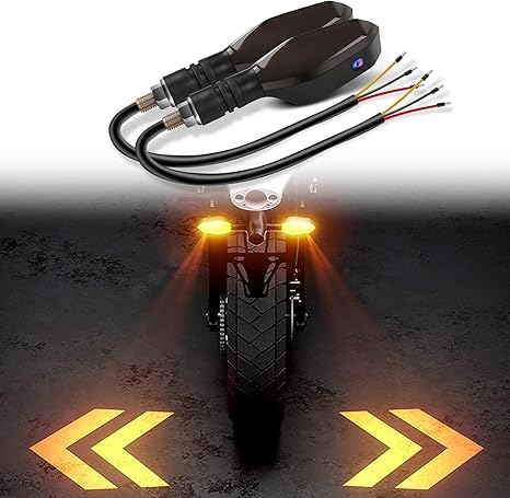 LED Turn Signal Lights Projector for Motorcycle