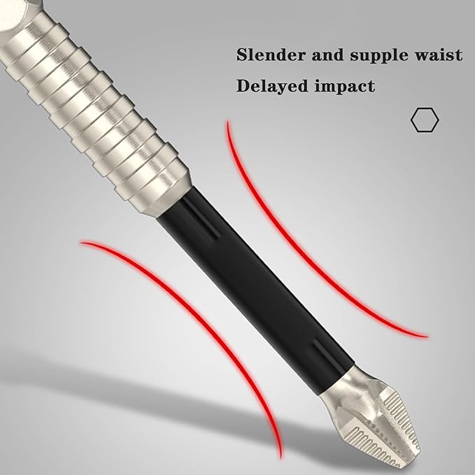 High-Magnetic Screwdriver Drill Bit  Set (6Pcs)