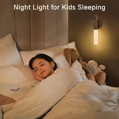 Montford Motion Sensor Wall Sconces - Battery Operated, Rechargeable, Peel & Stick
