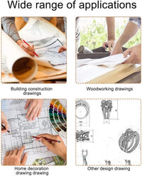 Measuring Round Compass Stretch Ruler