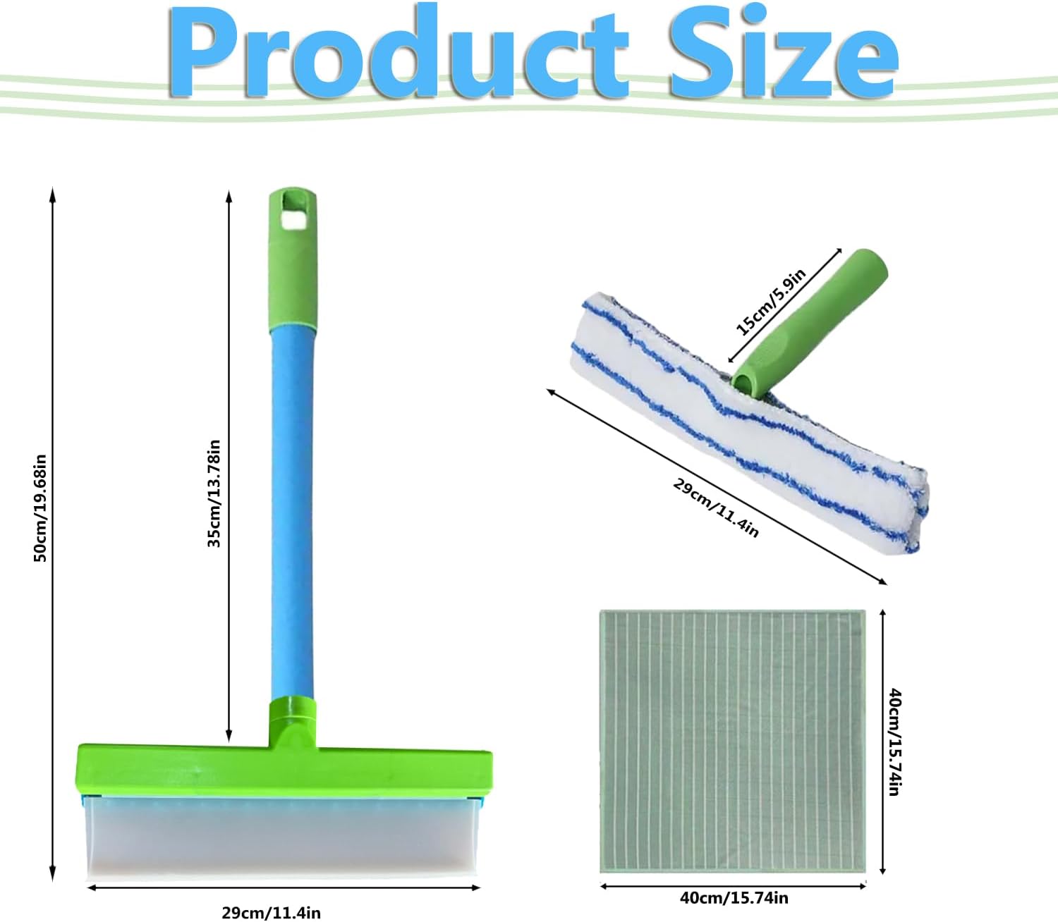 Eco-Friendly Silicone Squeegee Set™