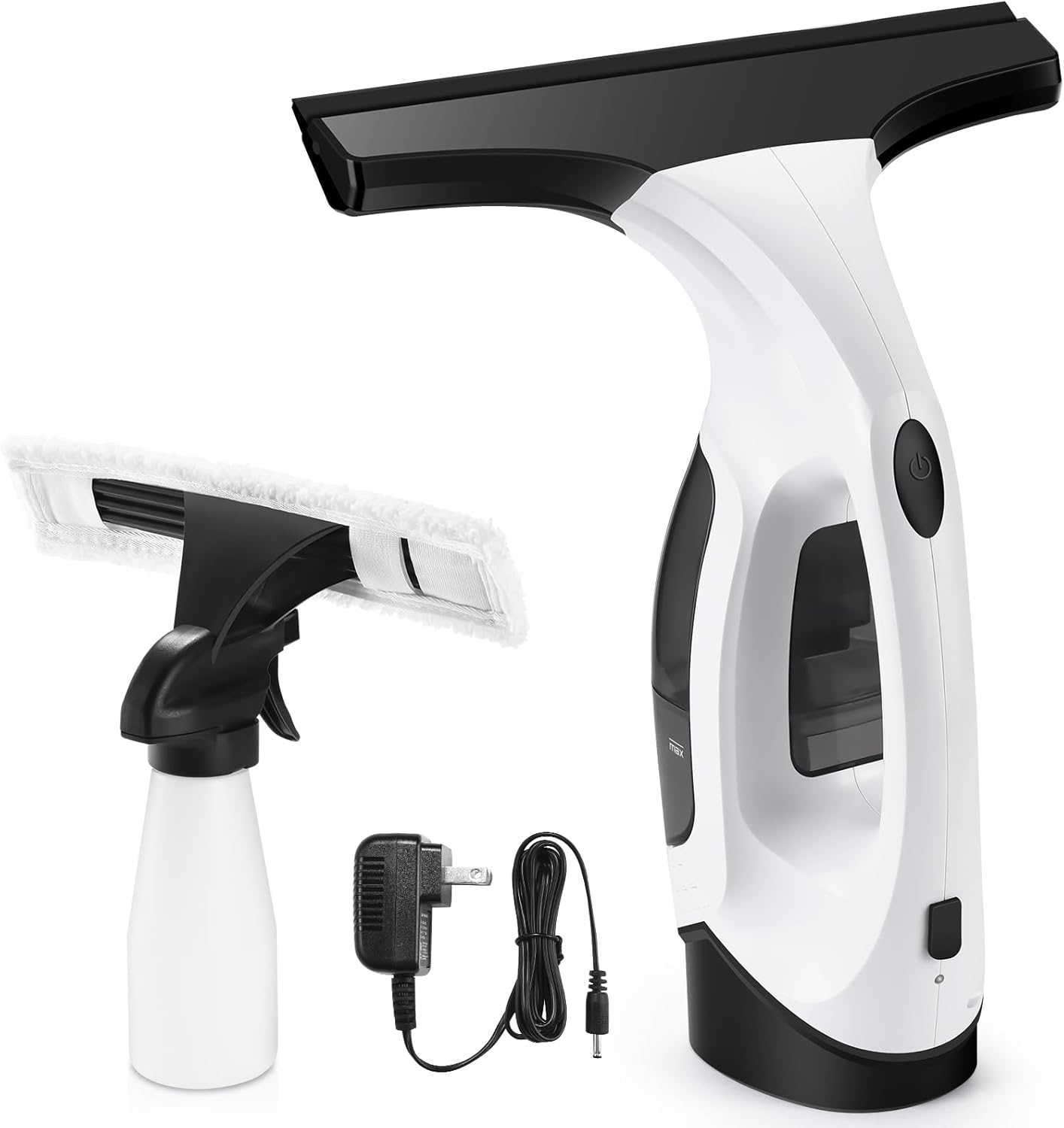 Rechargeable Window Vacuum Cleaner with Squeegee