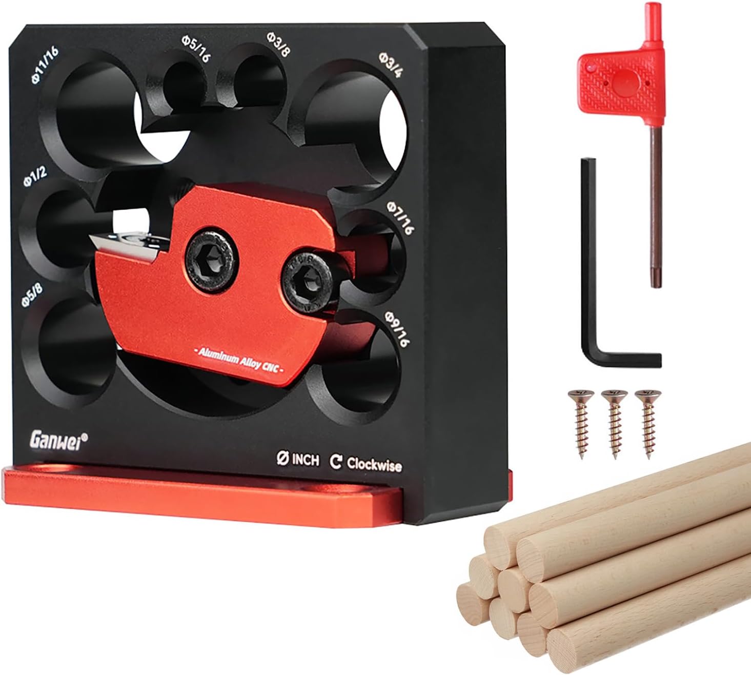 Adjustable Dowel Maker Jig Kit