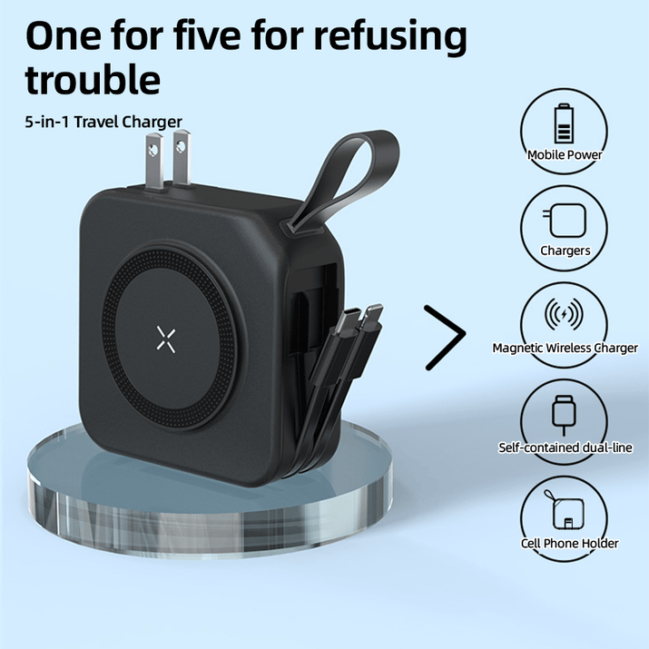 PowerPack Universal - With Adaptor (UK+EU+AU)