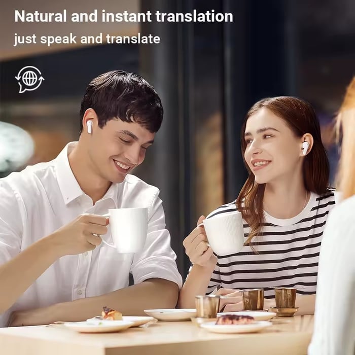 AI Translation Wireless OWS Bluetooth 5.4 Earphones (Fit iOS & Android)